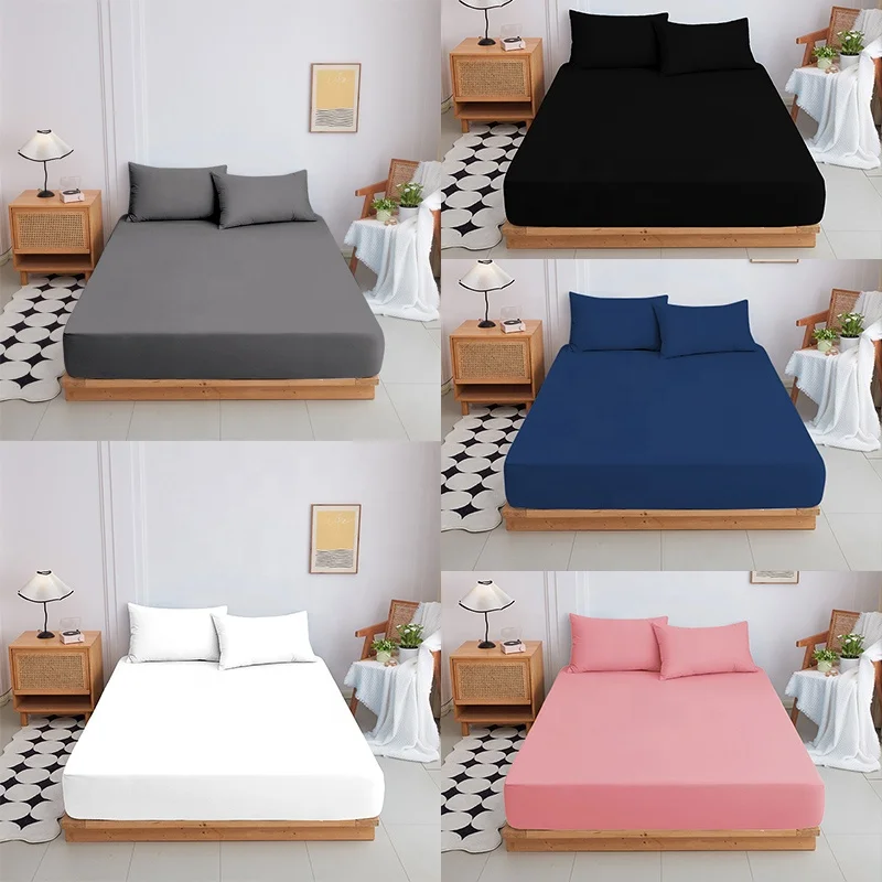 Drap housse imperméable avec 2 taies d'oreiller