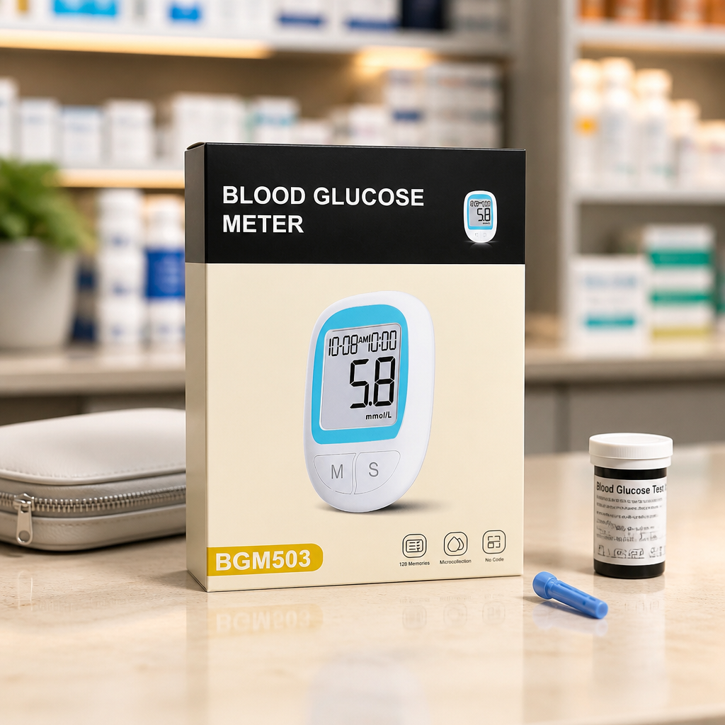 Glucomètre domestique portable digital intelligent