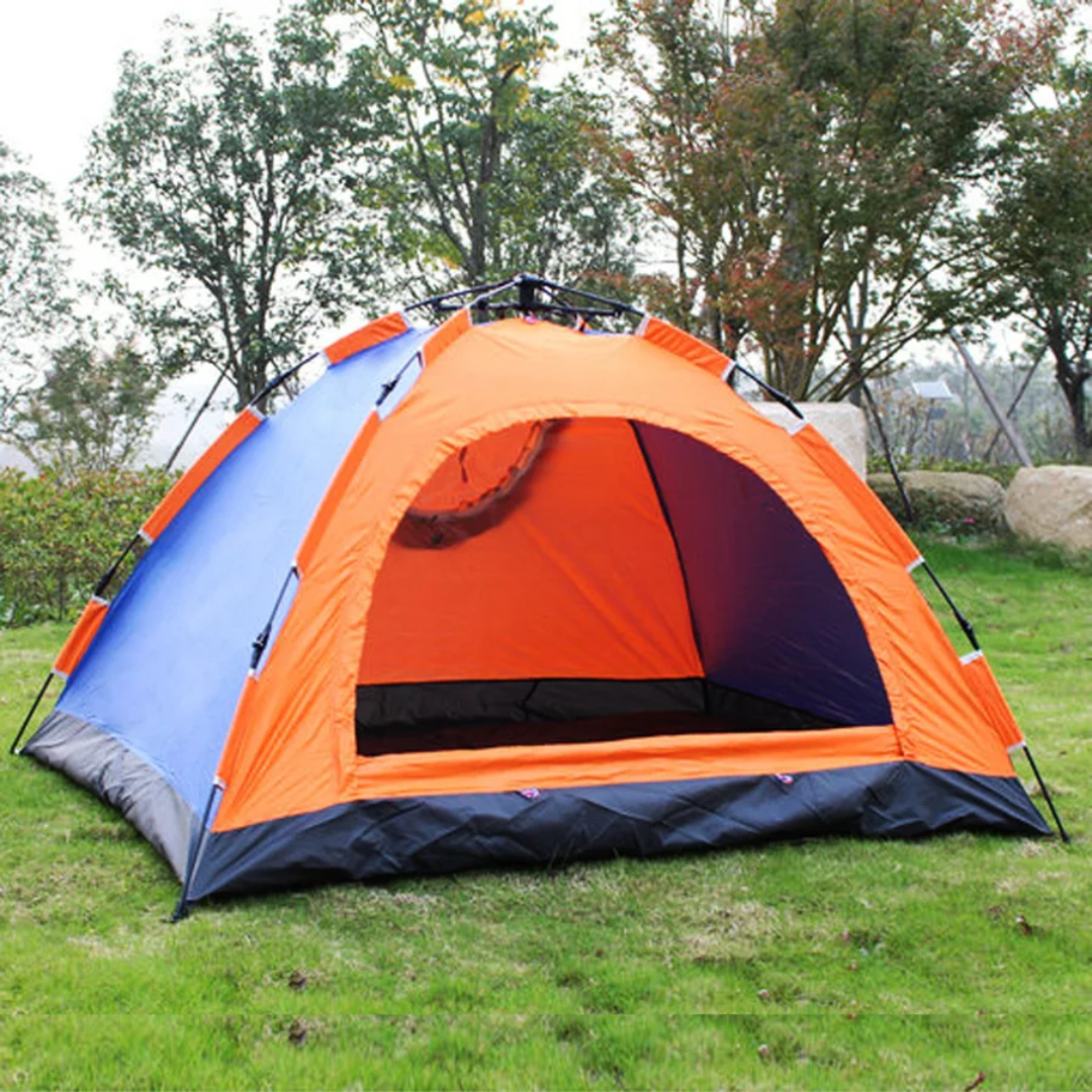 Tente de camping automatique 1 entrée 1 fenêtre 3 places