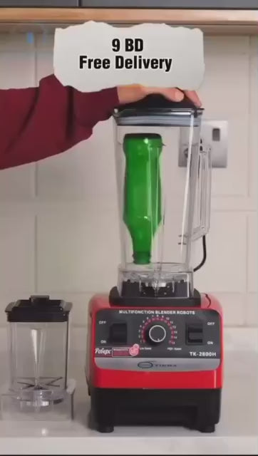 Blender sliver criest/ Kenwood multifonction 3L, 9500w