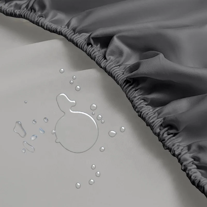 Drap housse imperméable avec 2 taies d'oreiller