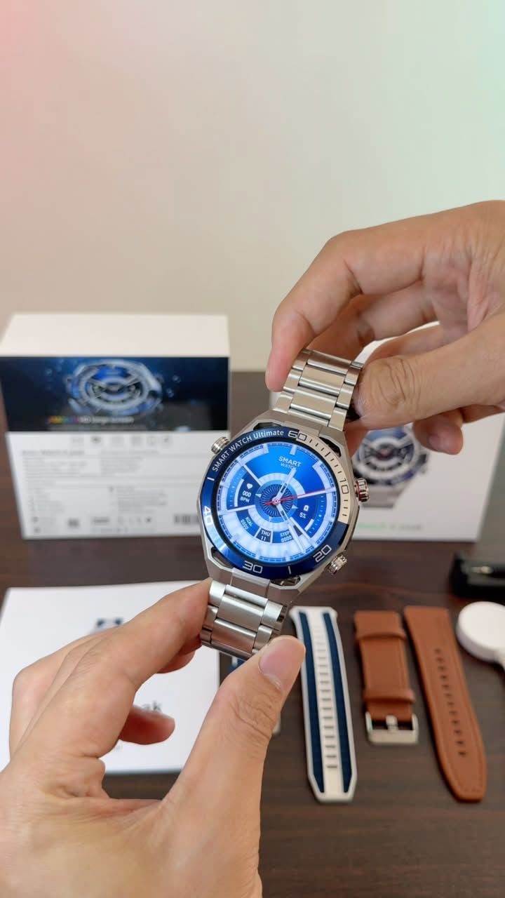 ⌚ SMART WATCH ULTRA AMOLED – Élégance, Performance et Technologie à votre Poignet ! Watch 6 PEAK
