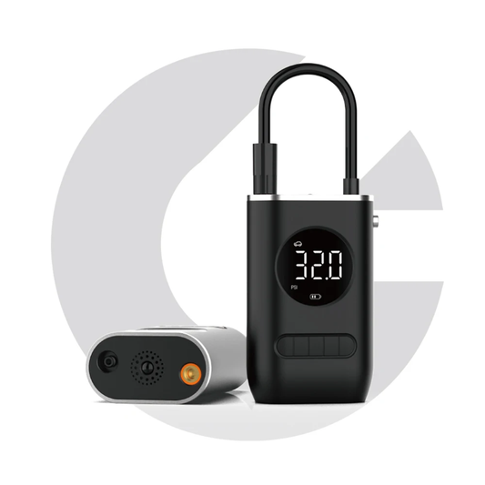 Compresseur d'air électrique numérique rechargeable 4000 mah