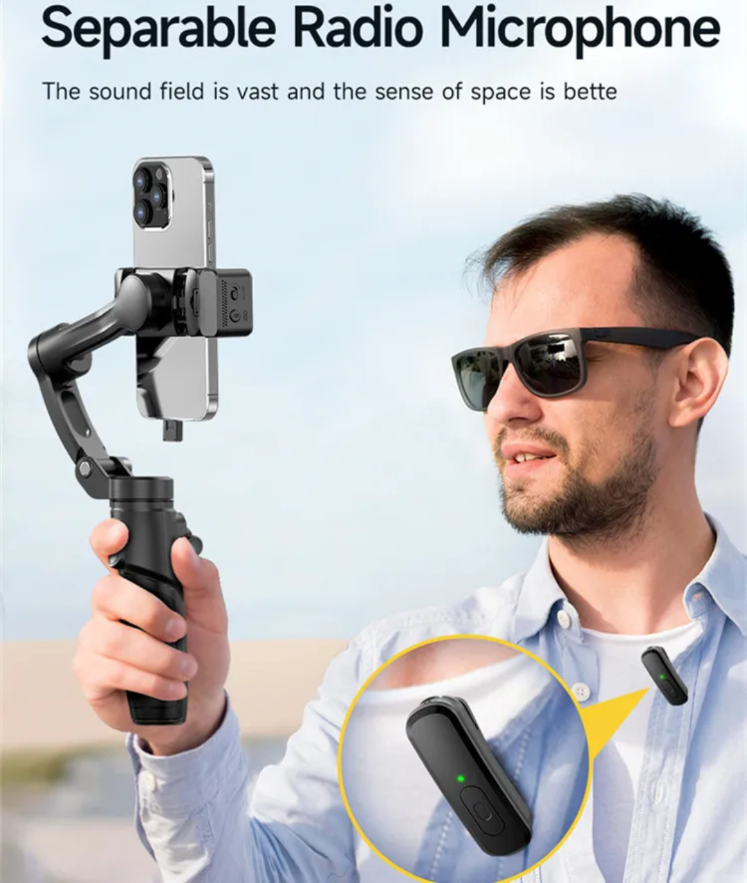 🎥 TOKQI M06 – Le stabilisateur intelligent qui révolutionne vos vidéos !