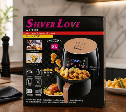 Air fayer SILVER LOVE 8L