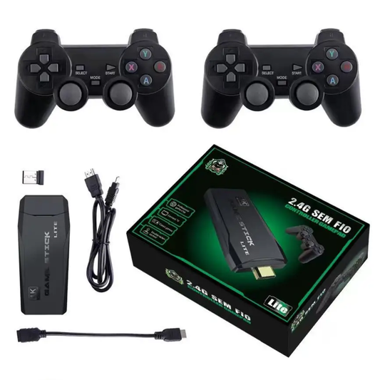 Mini console de jeux vidéo sans Fil HDMI avec 2 manettes