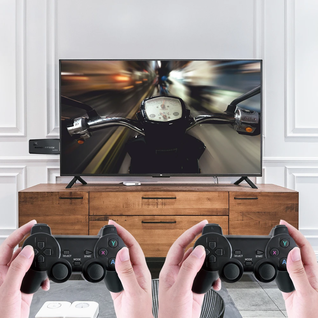 Mini console de jeux vidéo sans Fil HDMI avec 2 manettes