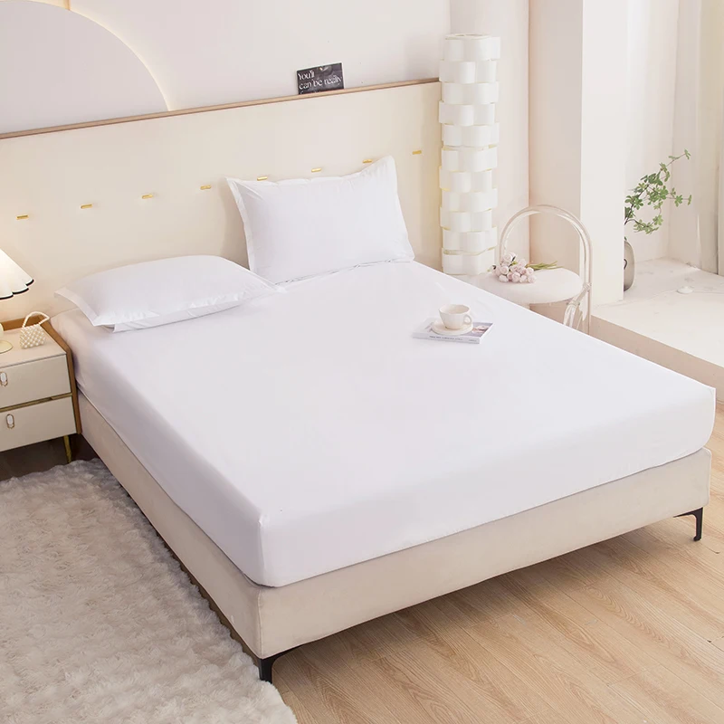 Drap housse imperméable avec 2 taies d'oreiller