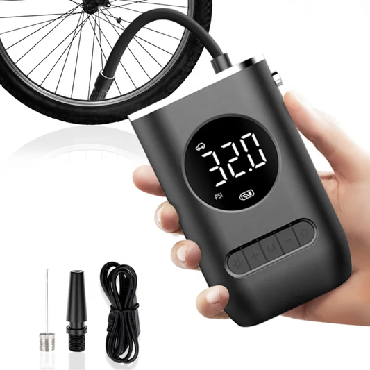 Compresseur d'air électrique numérique rechargeable 4000 mah
