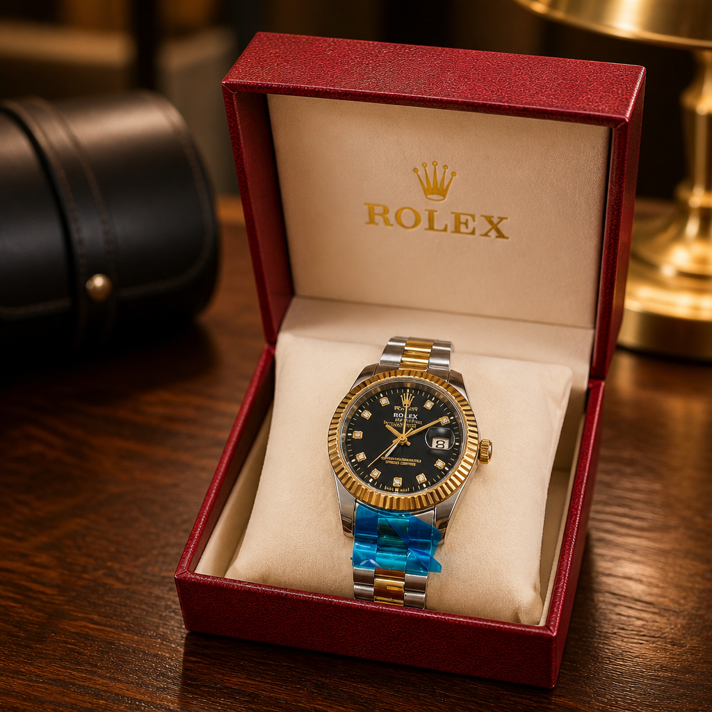 Montre de luxe Rolex avec coffret