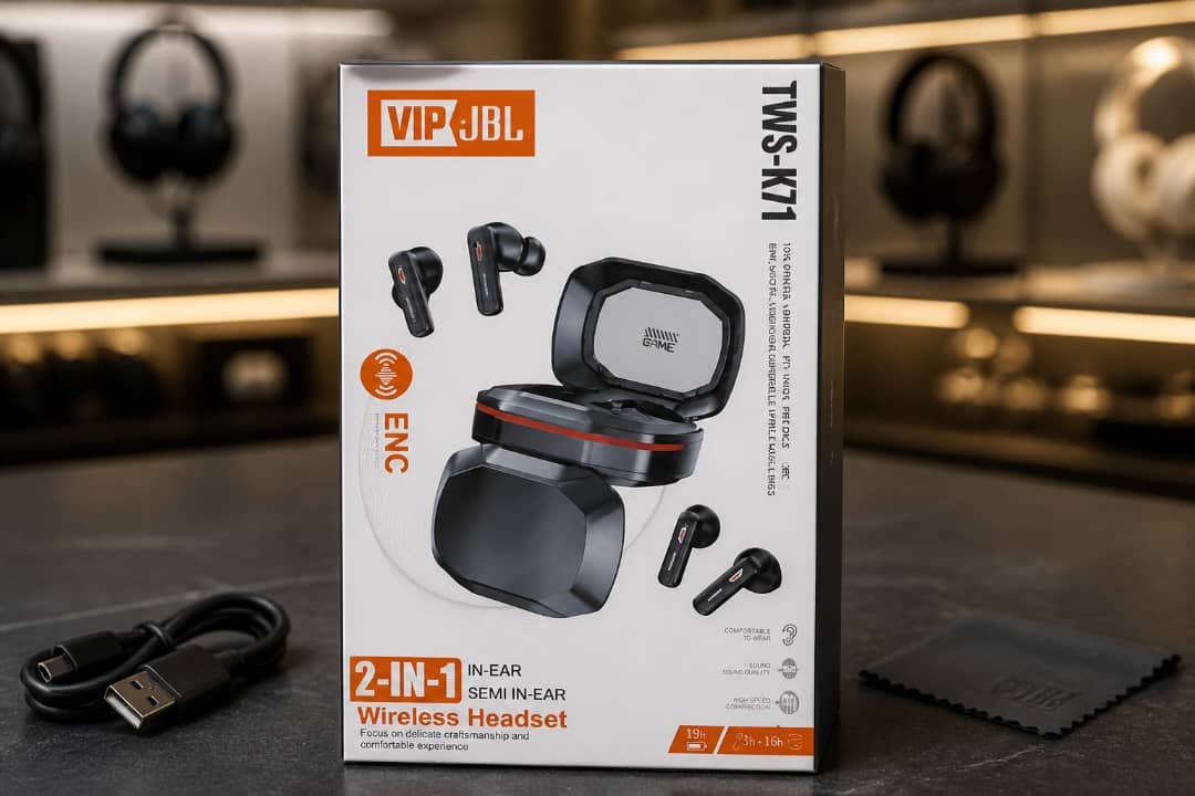 Écouteur sans Fil JBL TWS-K71 2 IN 1