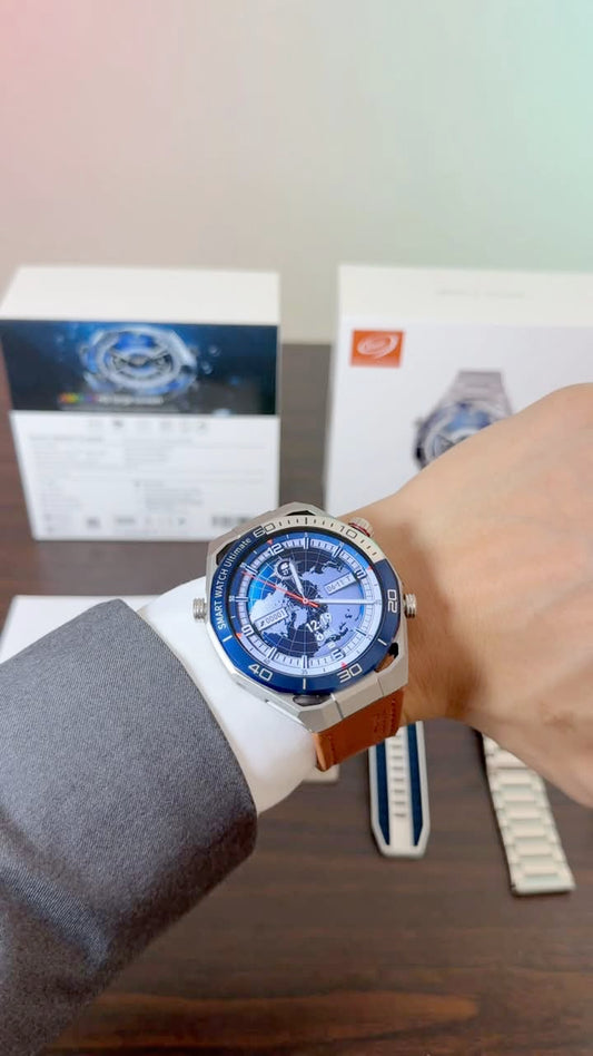⌚ SMART WATCH ULTRA AMOLED – Élégance, Performance et Technologie à votre Poignet ! Watch 6 PEAK