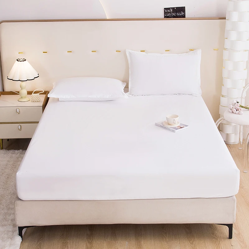 Drap housse imperméable avec 2 taies d'oreiller