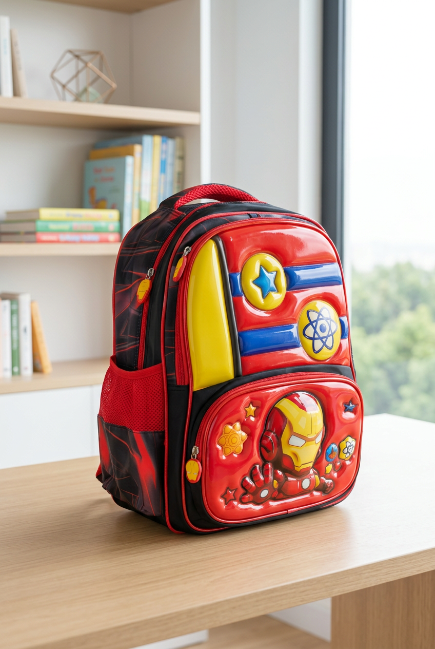 Sac Ecolier CE1-CM2 IMPERMÉABLE À L'EAU