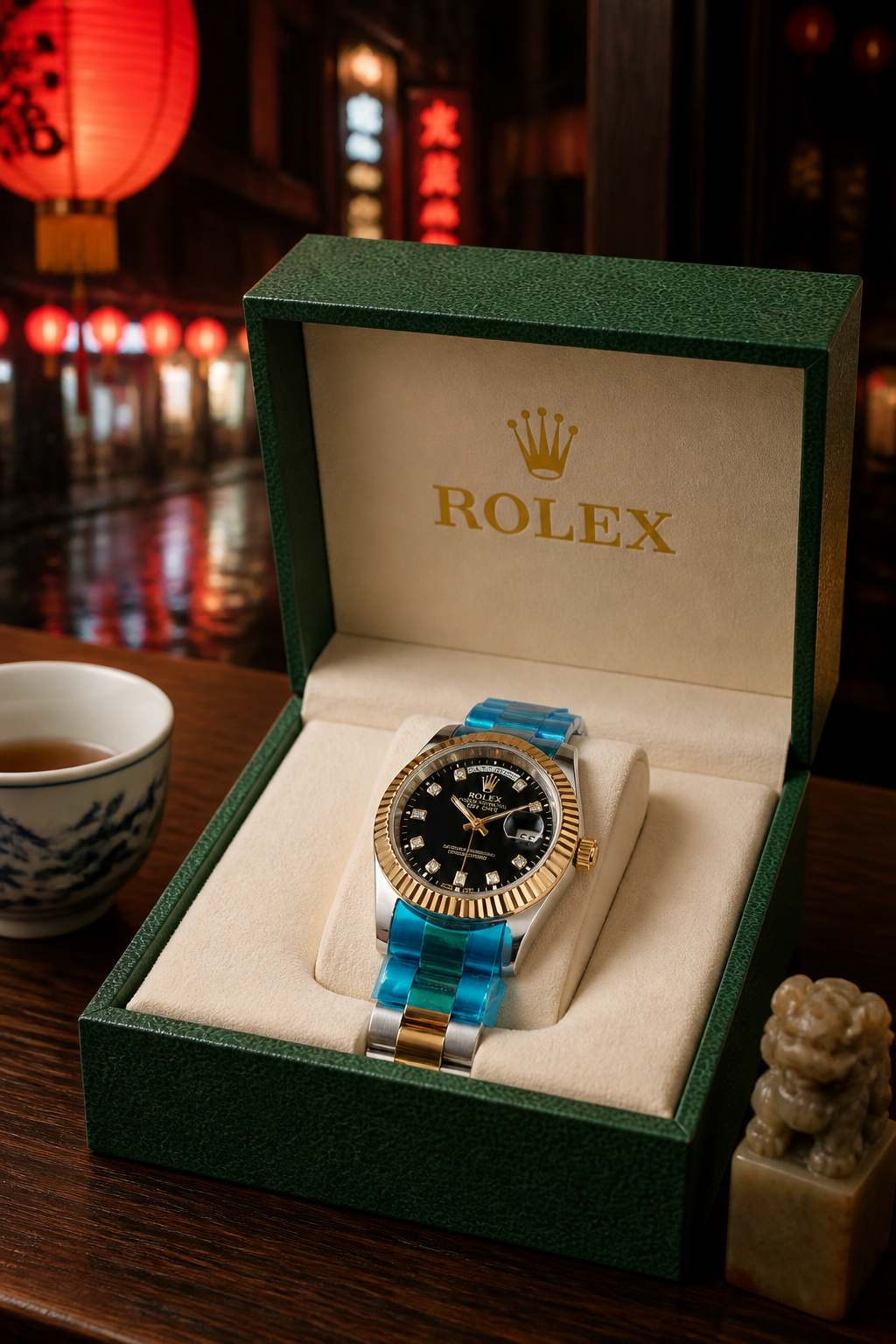Montre homme Rolex de qualité supérieure
