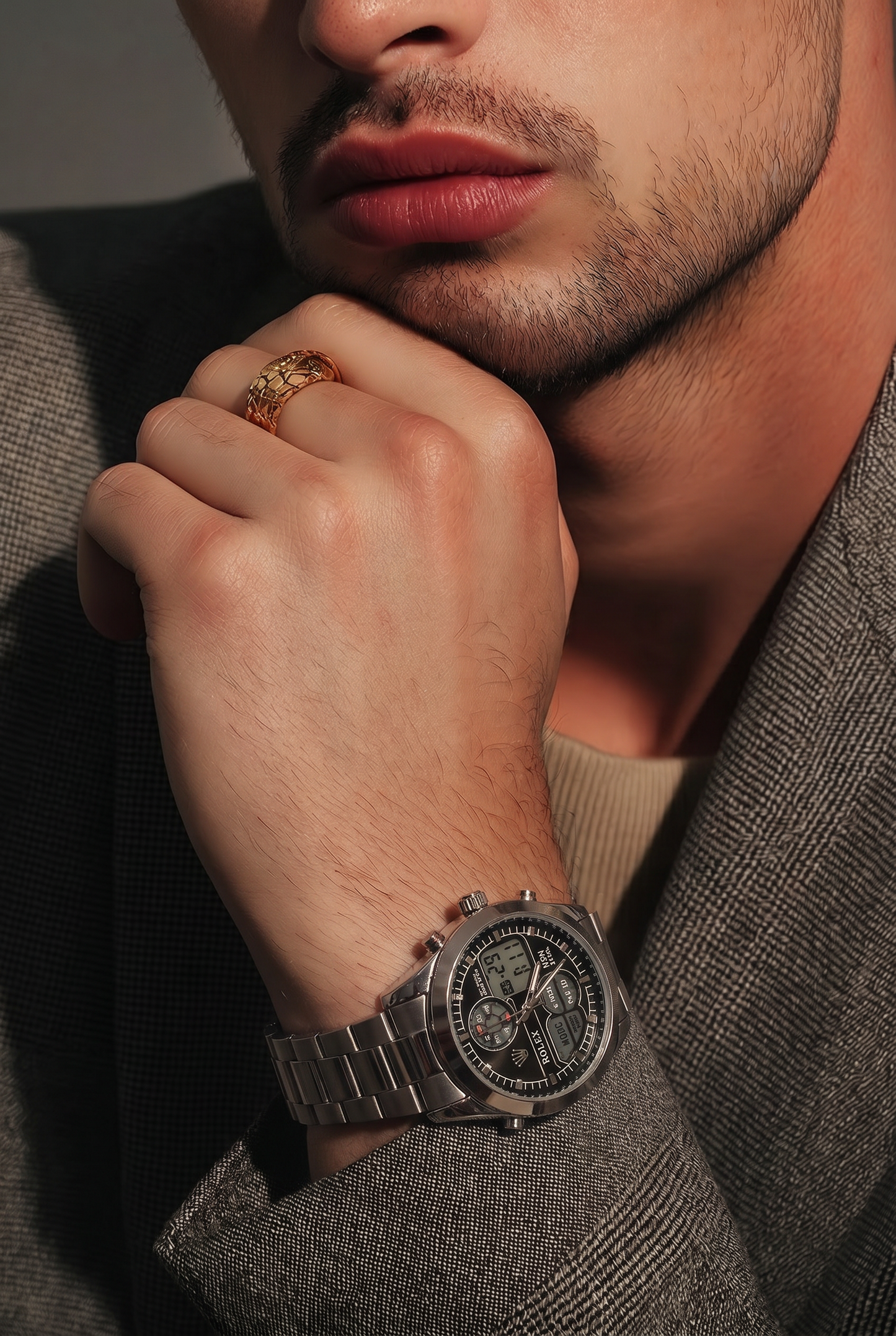 Montre homme Rolex de qualité supérieure