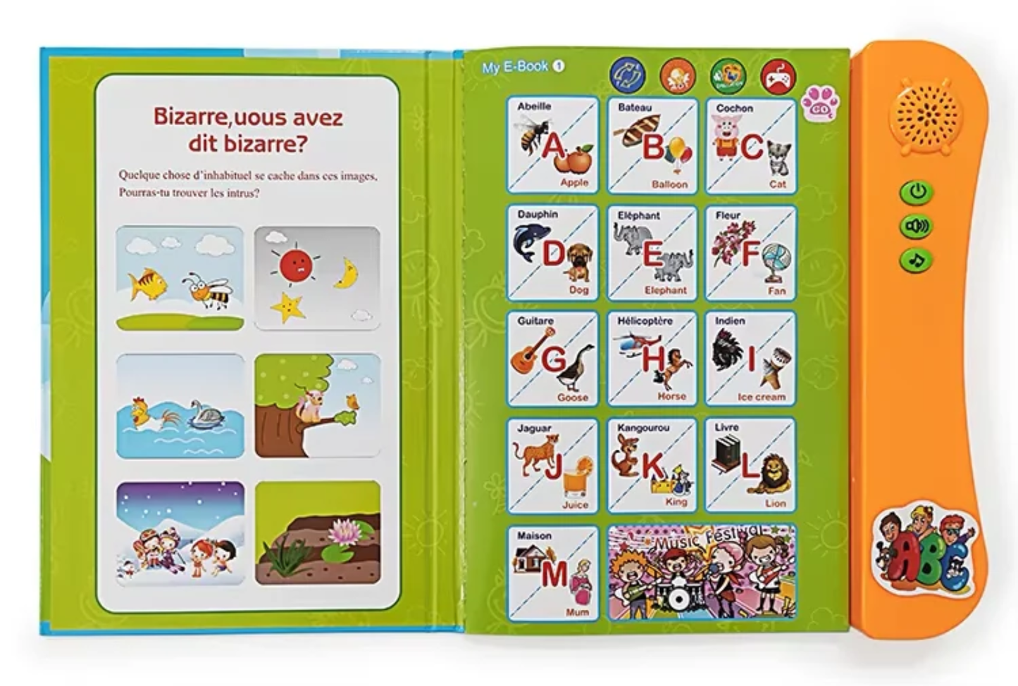 Mon Livre Interactif Bilingue (Français & Anglais) – Apprendre en s’amusant !